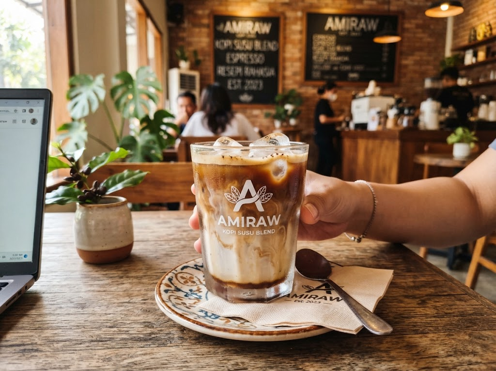 Kopi Susu Blend Eksklusif: Perpaduan Sempurna Arabica Gayo & Robusta Pilihan