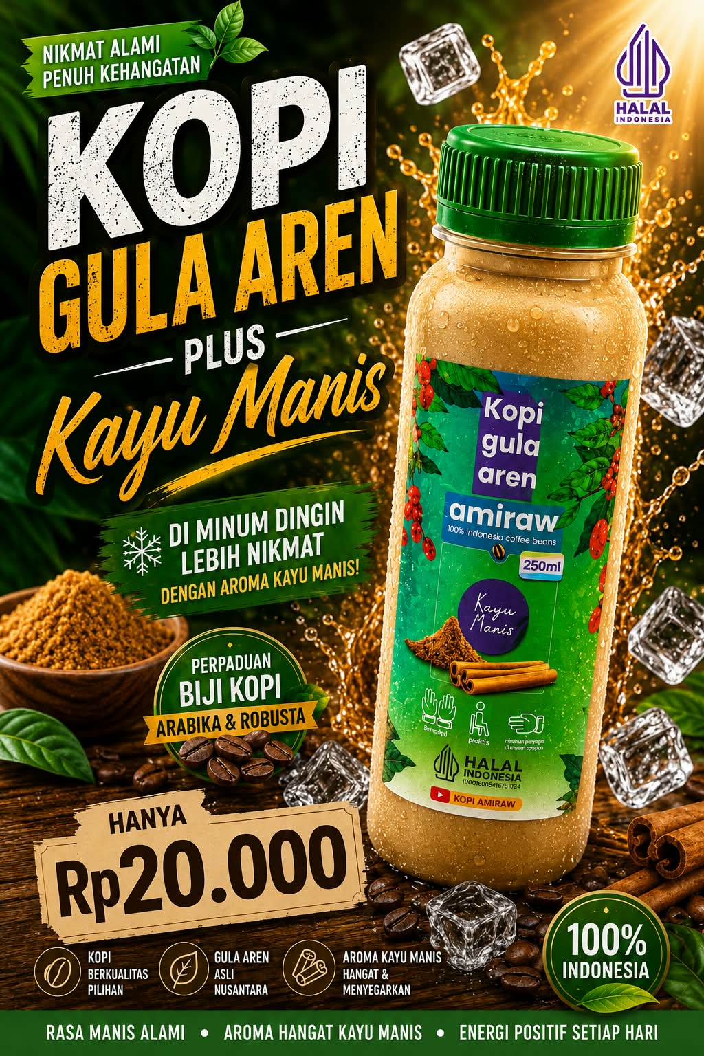 Kesegaran Alami Amiraw Kopi